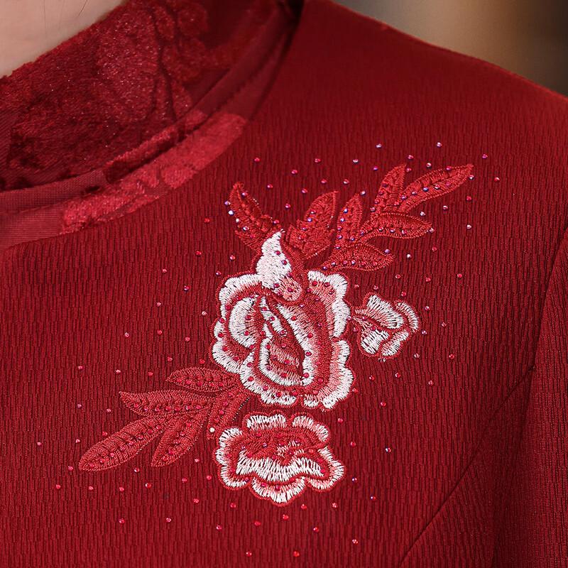 Pasite Festive Mother's Banquet Two-Piece Dress