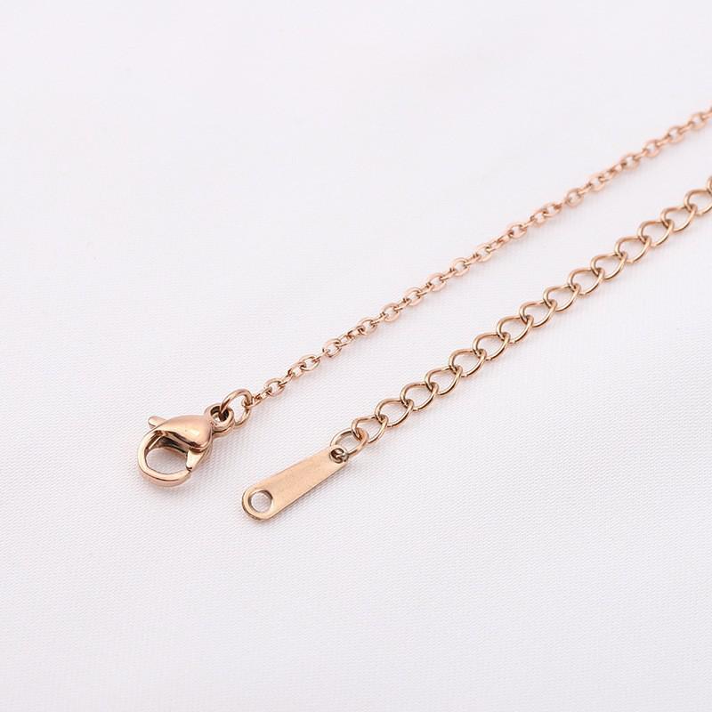 St.delan 18K Vergoldete Edelstahl Verstellbare Halskette