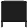 Kávový stolek, černý, 90x44,5x45 cm, materiál na bázi dřeva