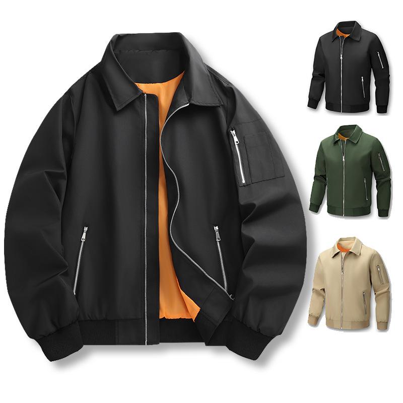 New Jacket Men's Jacket Large Size Work Jacket Flight Jacket Flight Suit Jacket Formal Jacket Jacket Outerwear