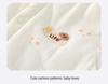 Autumn Warmth Baby Cotton Two-Piece Set - High Waist, Padded Korean Style Infant Homewear