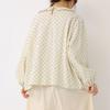 Spring/Summer 2026 Mori Girl Floral Batwing Lace Doll Shirt for Women