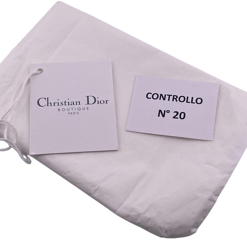 Christian Dior leather 30 Montagne Compact Wallet Tri-fold wallet pink leather Women Used