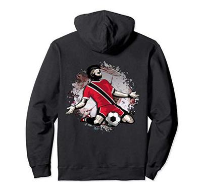 Trinidad and Tobago Soccer - Trinidad Flag - Soccer Enthusiast - Trinidad and Tobago Soccer Hoodie