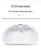 Sun23 Red Light Phototherapy Nail Lamp - Quick Dry, No Hand Blackening, Large Double Hand Size for Nail Salons.