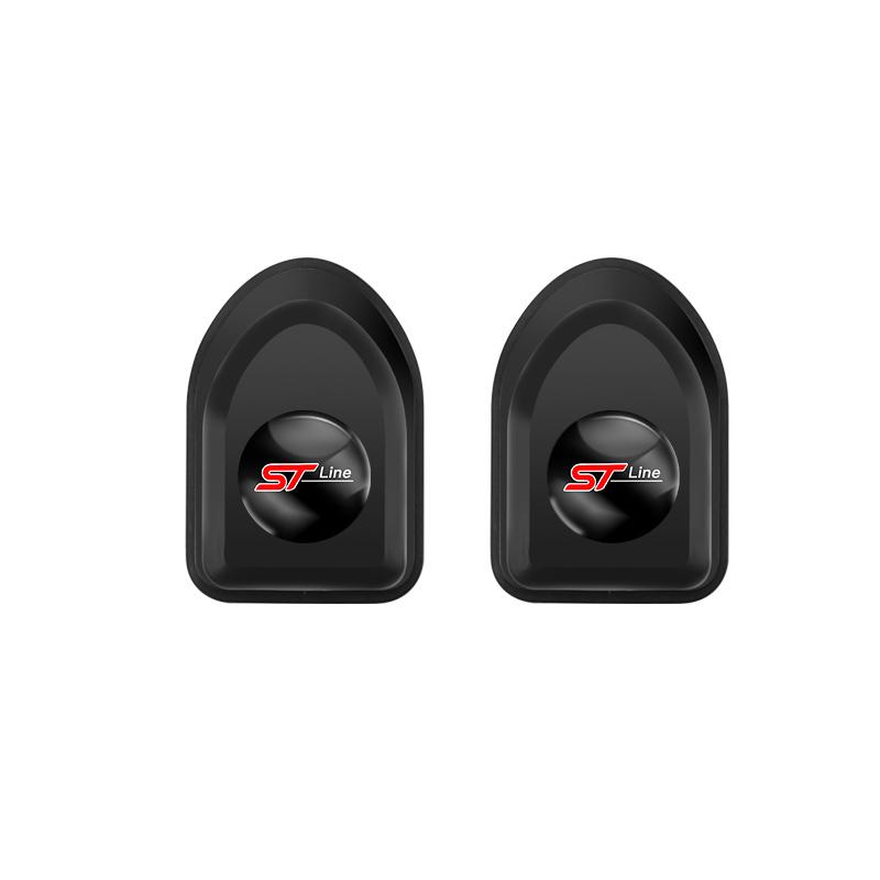 2 Stück Kristall-Dekoration Auto-Emblem Selbstklebend Kleine Aufbewahrungshaken Für Ford ST Line Focus Mustang Fiesta Puma Ranger Kuga MK7