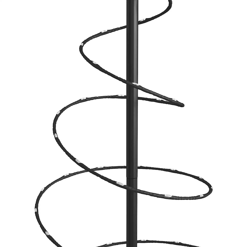 Vidaxl Stożkowa Choinka Z Lampek, 80 Ciepłych Białych Led, 120 Cm