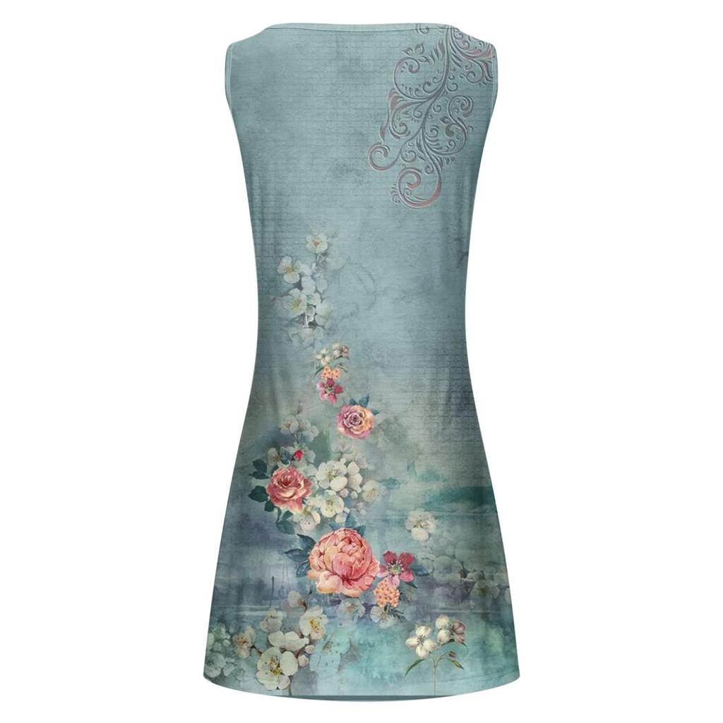 Dame uformelle lange sommersolkjoler 2023 Langermet V-hals Flowy A Line Plissert Maxi Cocktailkjole