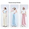 Baleno Women's Lightweight Milk Floss Wide-Leg Pants