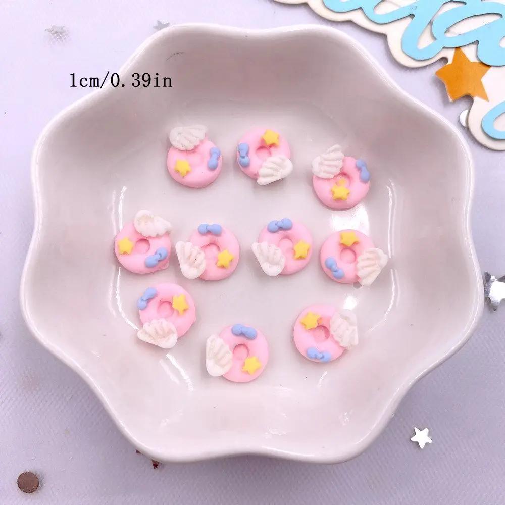 

50 шт. разноцветных смоляных мини-фигурок в виде сыра, сердца, звезды, шоколадного пончика, нейл-арта, плоских каменных фигурок, скрапбукинга, сделай сам, декора, ремесла