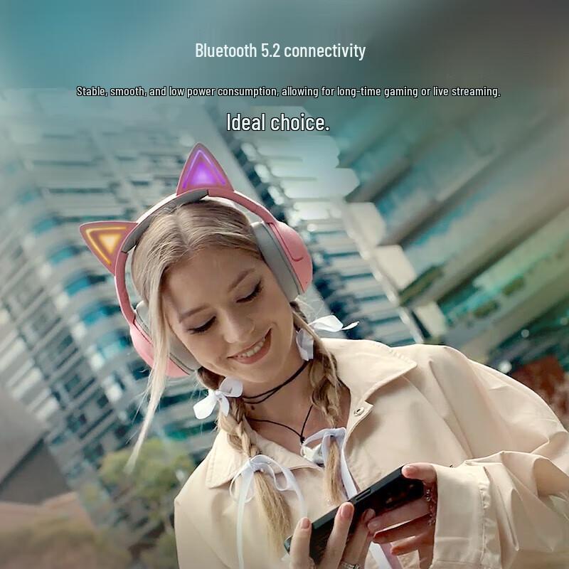 Razer Kraken Kitty V2 Wireless Gaming Headset