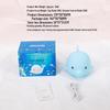 Dolphin Rechargeable Two-Speed Silicone Night Light with Remote for Kids
