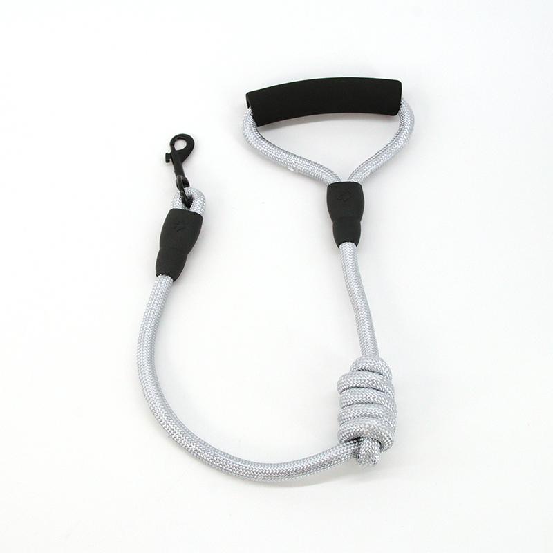 Multicolor Pet Leash with Comfort Foam Handle, Durable Nylon Rope Dog Cat Lead for Walking