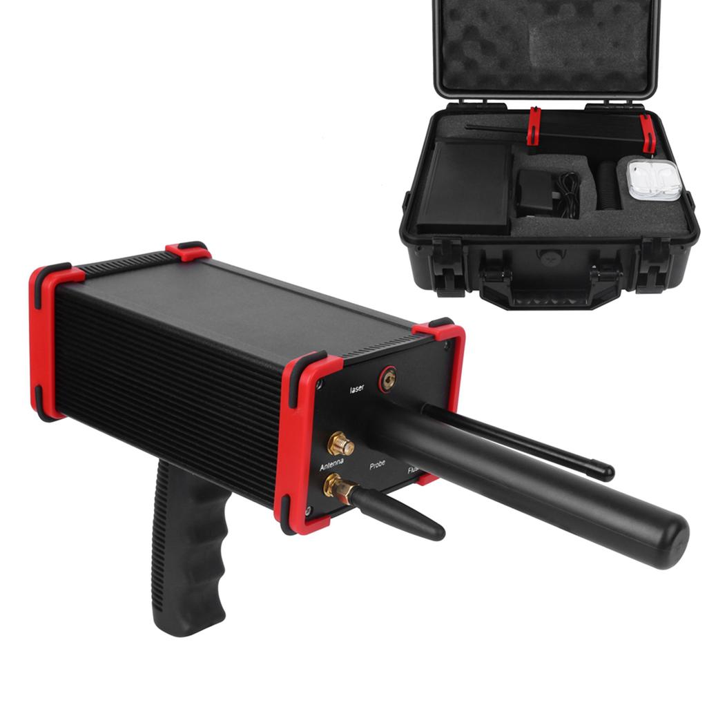 Metal Detector Underground Large Area Long Distance Gold Silver Detection Searching ToolUS Plug