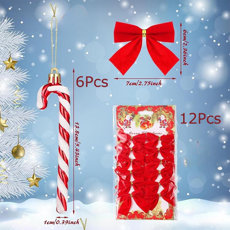 Christmas Christmas Tree Decorations Store Decoration Venue Decoration Prop Classic Door Hanging Exquisite 13.8cm