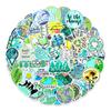 50 Eco-Friendly Graffiti Stickers for Cars, Motorcycles, Phones, and Skateboards