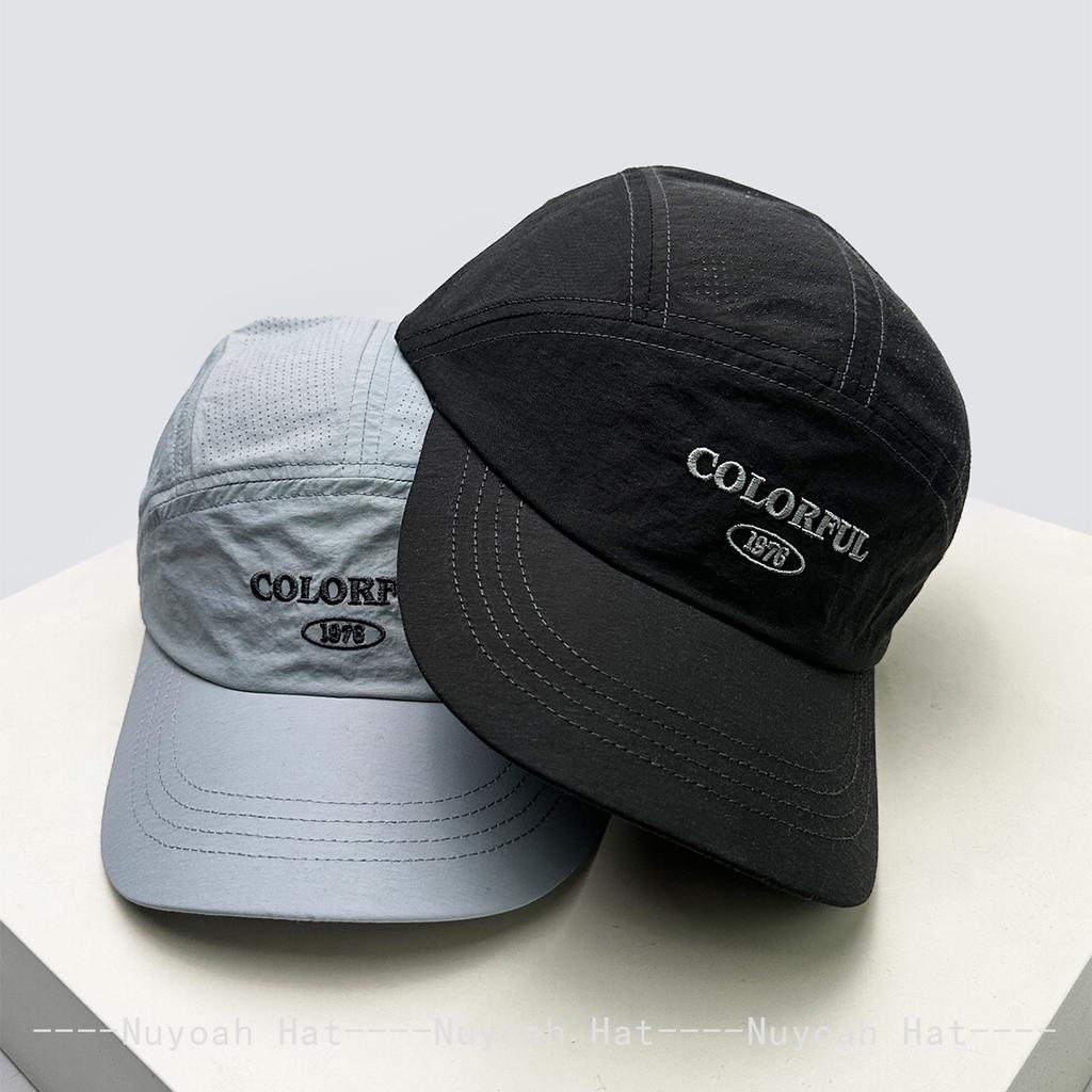 Quick-dry Korean Embroidered Letters Baseball Hats Sunshade New Men Women Mesh Breathable Versatile Peaked Caps Fashion Camping