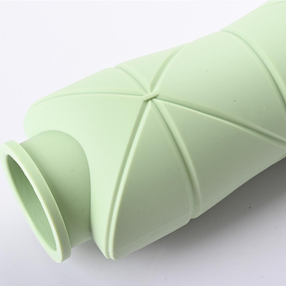 Durable Collapsible Water Bottles Leakproof Valve Foldable Travel Water Bottle for Gym Camping Hiking Travel Sports