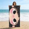 1pc Cartoon Anime Girl Beach Towel Large Quick-drying Towel Suitable for Beach Yoga Pool Gym Sport Towel Summer Gift for Friends