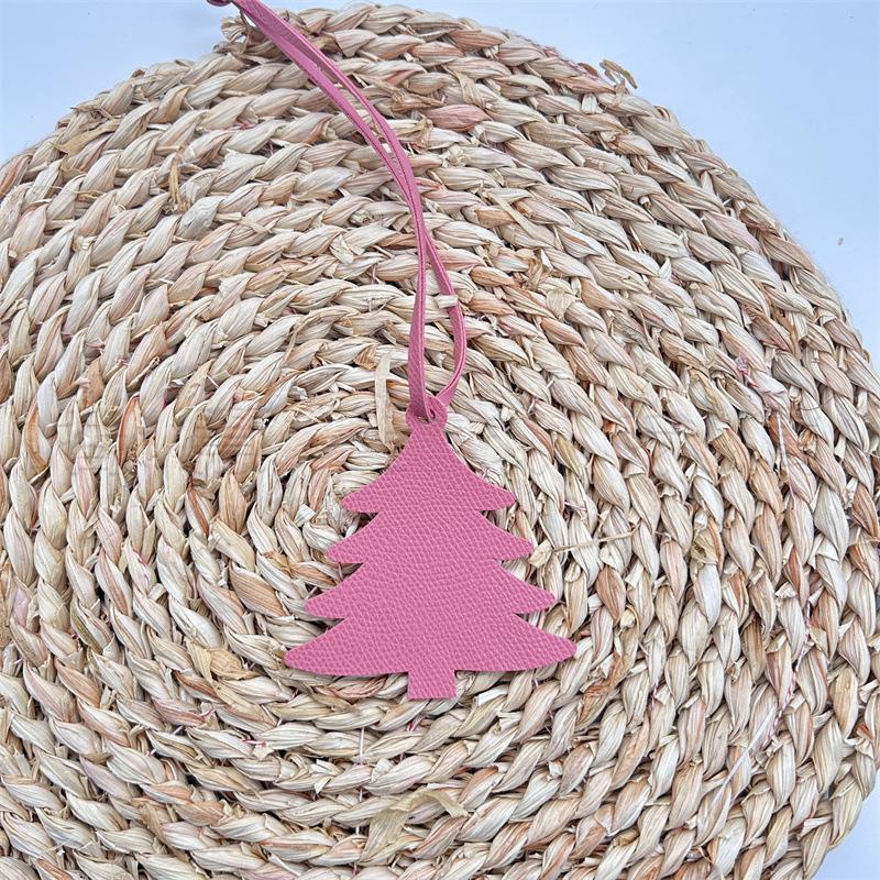 Personalized Christmas Tree Ornament Pendant & Car Key Lanyard