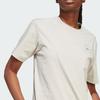 Adidas X Stella McCartney Truecasuals Solid Logo Round Neck Short Sleeve Regular Fit T-Shirt Women Off-White IJ0569
