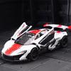 1:32 Scale McLaren P1 Diecast Model Cars Toy Cars, Alloy Pull Back Toy Car with Sound and Light Toy for Girls and Boys Kids Toys