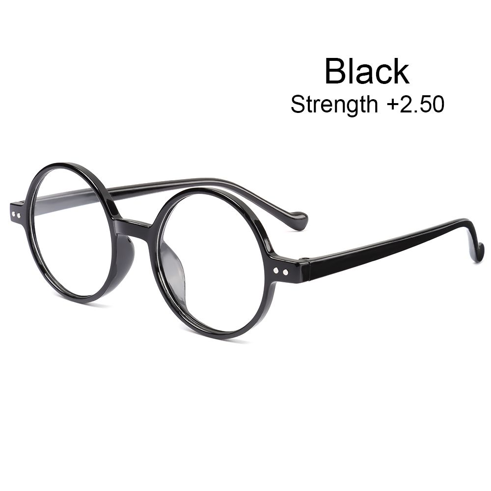 Retro Anti UV Blue Light Reading Glasses Round Frame for Women Men Presbyopia Eyewear +1 0 To +4 0 Radiation Protection