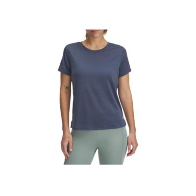 Launch Comfortable Fashionable Versatile Short Sleeve Regular T-Shirt Women Tops Blue 1382434-044