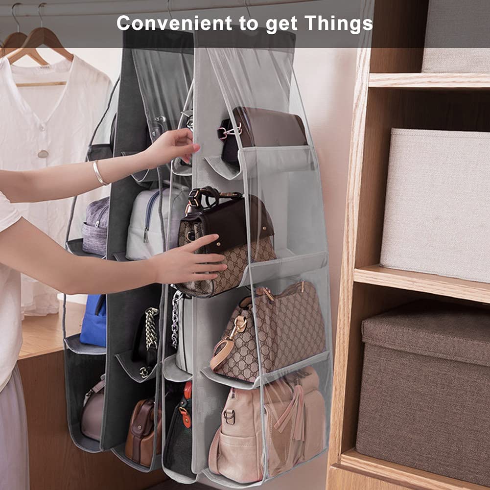 3 Grandi Borse Portaoggetti In Tela Di Cotone E Lino, Beige, Con Finestra Trasparente E Manici: Organizer Pieghevoli Per Armadio, Vestiti, Coperte E Biancheria