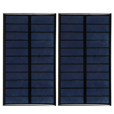 2 Stück Mini Polysilizium Solarpanel DIY Batterieladegerät Solarenergie Ladegerät Panel 1.6W 5.5V