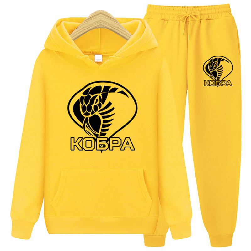 

Спортивный костюм, мужской комплект, зимняя толстовка + брюки, комплект из 2 предметов, 2023, толстовка со змеиными мотивами, мужская брендовая толстовка, спортивные спортивные штаны для бега, костюм мужской