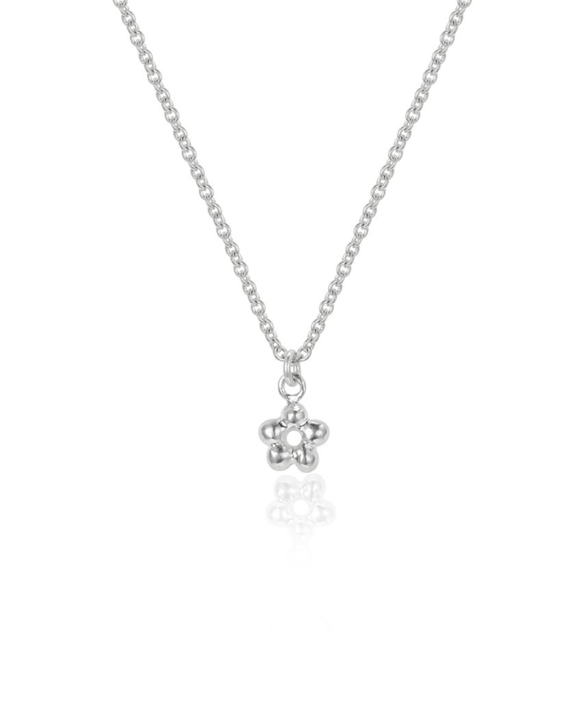 Le Chouchou Single Flower Necklace (925 Silver)