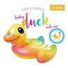 INTEX Yellow Duck Ride-On Float, 147 x 147 x 81 cm, 57556 [Official Japanese Product]