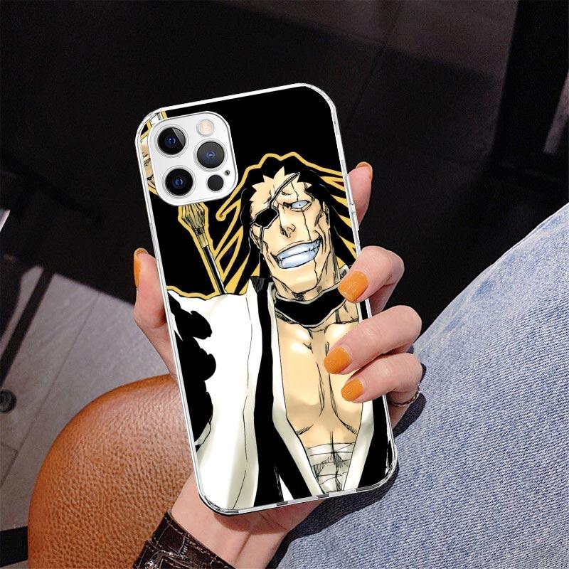 Bleach Zaraki Kenpachi Phone Case For iPhone 17 Air 16 Pro Max 16E 15 + 14 Plus 11 12 13 Mini 7 8 SE Gift Print Cover Fundas 17