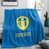 1PC Leeds United Patterned Flannel Blanket Suitable For All Seasons for Home Decor Warmth and Comfort Gifts Holiday Present