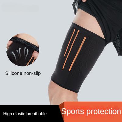 Oberschenkelscheide zum Schutz vor Überlastung der Oberschenkelmuskulatur, Sport-Beinscheide, warme Scheide, Druckgürtel, Anti-Verschleiß-Beinschutzbandage für Männer