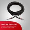 MONSTER CABLE 21ft Guitar Cable with Direct To Direct Plugs CLAS2-I-21 (M) (Product Code 600496)
