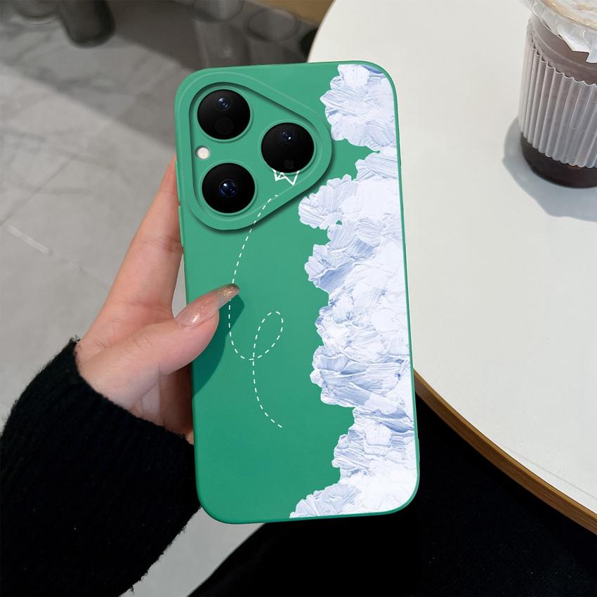 Beautiful Butterfly Flowers Fashion Case For Huawei Pura 80 Pro Plus Honor X7d X9d X20 V40 Phone Cover Liquid Silicone Anti Slip Shell For Huawei Capa