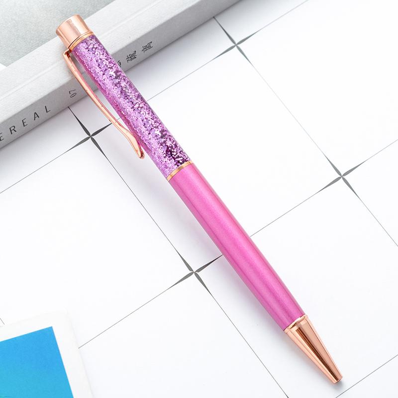 New Gold Foil Pens Metal Ballpoint Pens Customized Birthday Gifts Ballpoint Pens Engraved Name Private Laser Customized Logo