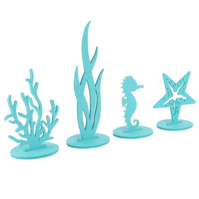 Ornamenti in Feltro Decorazione Creativa Adorabile Artigianato Corallo Casa Auto Decorazione Acquario Moda Ornamento Ufficio Scrivania