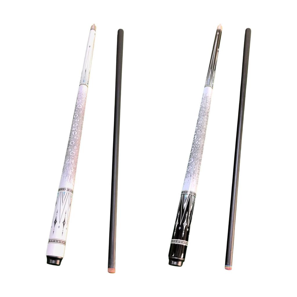 Pool Cue Stick Split Professional Portable Carbon Fiber Snooker Billiard Pool Stick for Professional Billiard Player Practice