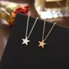 Modern Multi strands Necklace Stylish Star Pendant Neckchains Layers Chokers