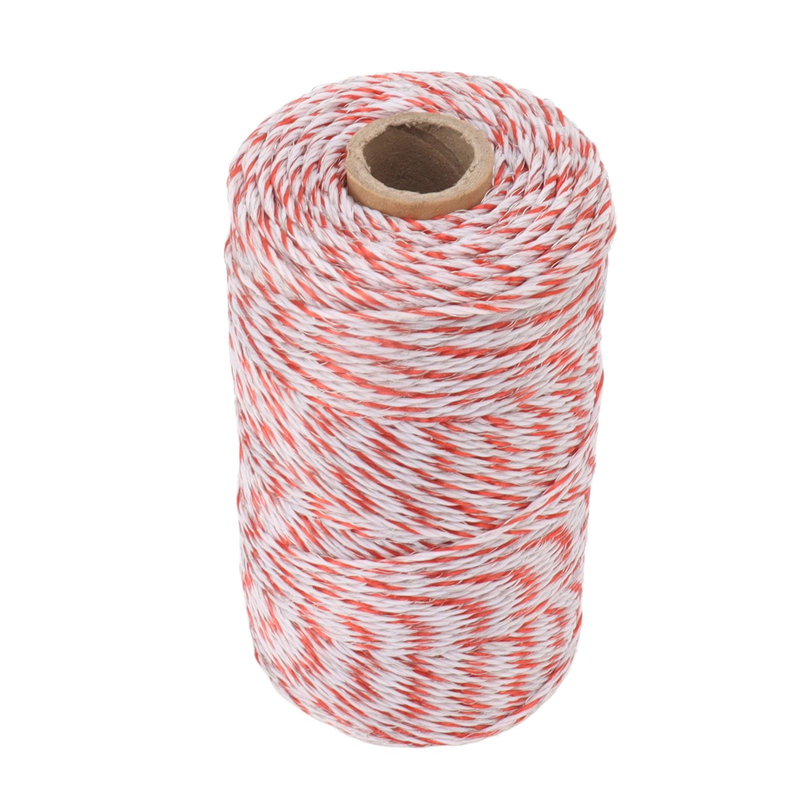 

Electric Fence Polywire Rope Strong Conductivity Corrosion Resistance Stainless Steel Fence Wire for Farm Ranch