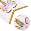 Happy Birthday" Letters Banner Garland Glittering Paper Flag Kids Birthday Party Decor