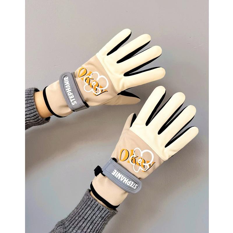 

Women s new fleece thickened outdoor riding electric vehicle windproof, cold-proof and non-slip хакі