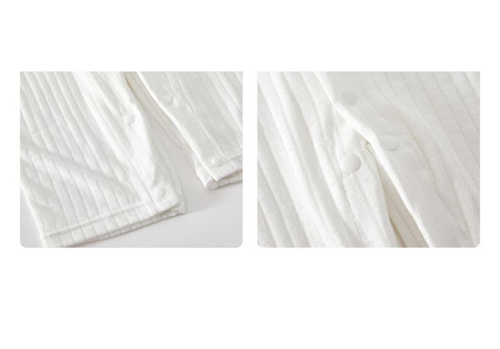 Ultra-Thin Bamboo Baby Rompers: Tagless Pajamas for Spring & Autumn