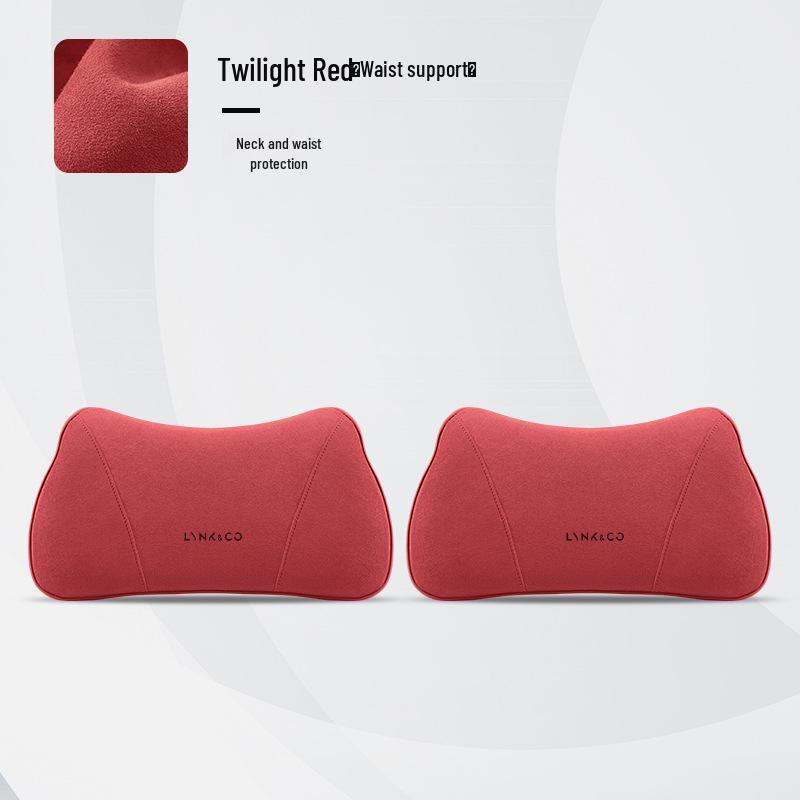 Lynk & Co 01-06 Car Sport Seat Neck Pillow & Lumbar Support