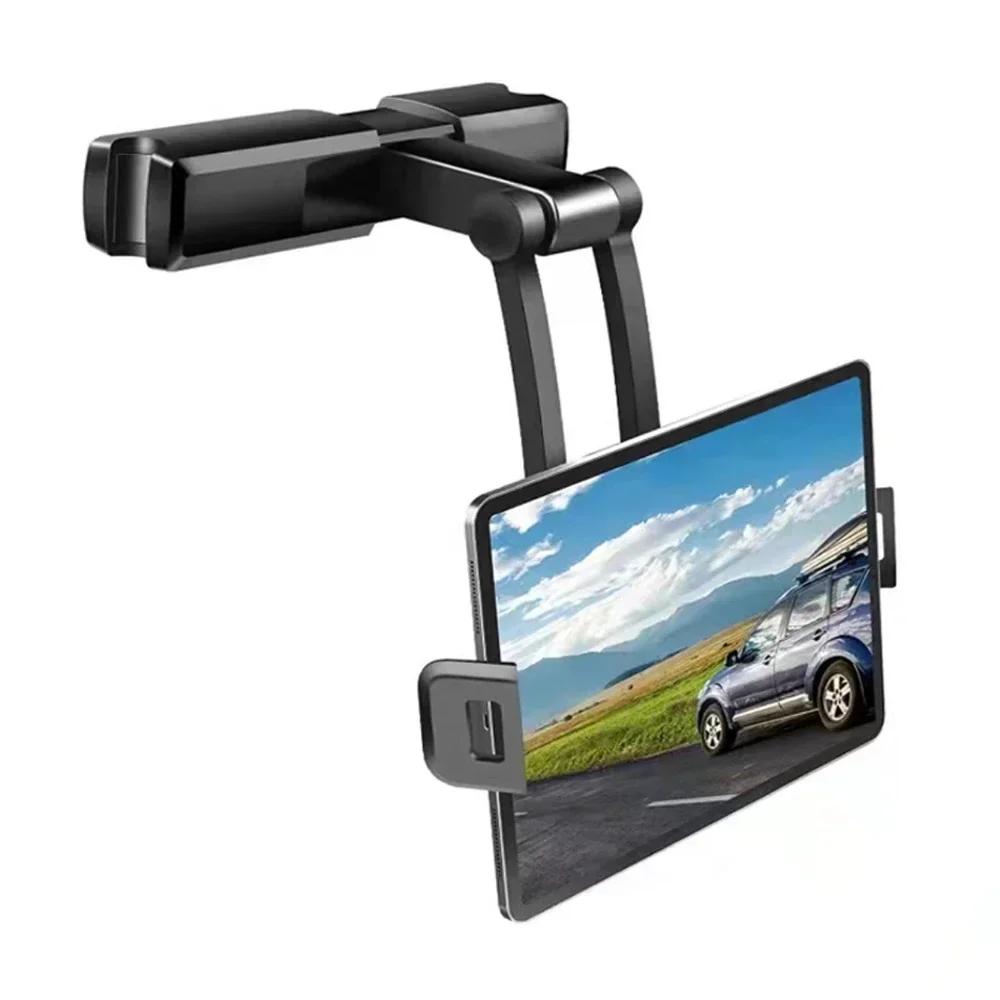 Collapsible Back Seat Headrest Tablet Phone Car Holder Stand Ajustable Support for Xiaomi IPhone IPad Car Mobile Mount