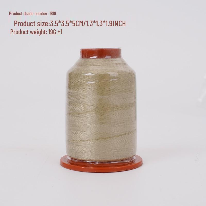 Polyester Sewing Thread: 100 Colors, 500 Yards, Fine Two-Strand, High-Speed, for Hand Sewing