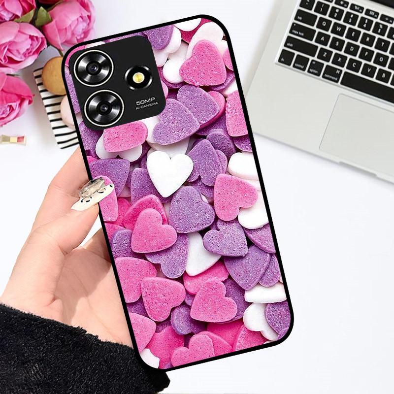 Etui Dla ZTE Blade V50 Smart Uroczy Astronauta Modne Odporne Na Wstrząsy Miękki Zderzak Dla ZTE V50 Wzór 4G Etui Dla ZTE Axon 50 Lite